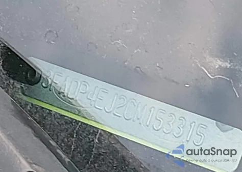 2012 Ford Fiesta Se from USA, damaged, VIN 3FADP4EJ2CM153315